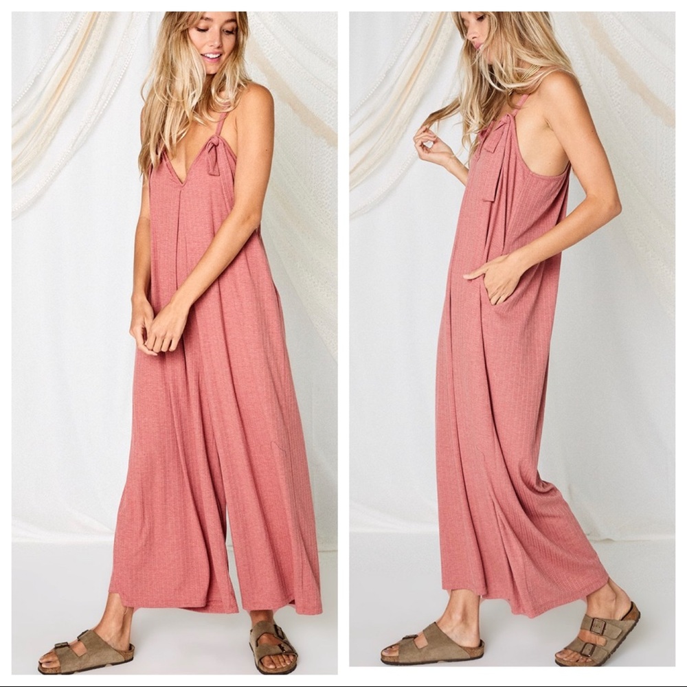23 Most Fabulous Tie Shoulder Jumpsuit - Picture 2 of 4